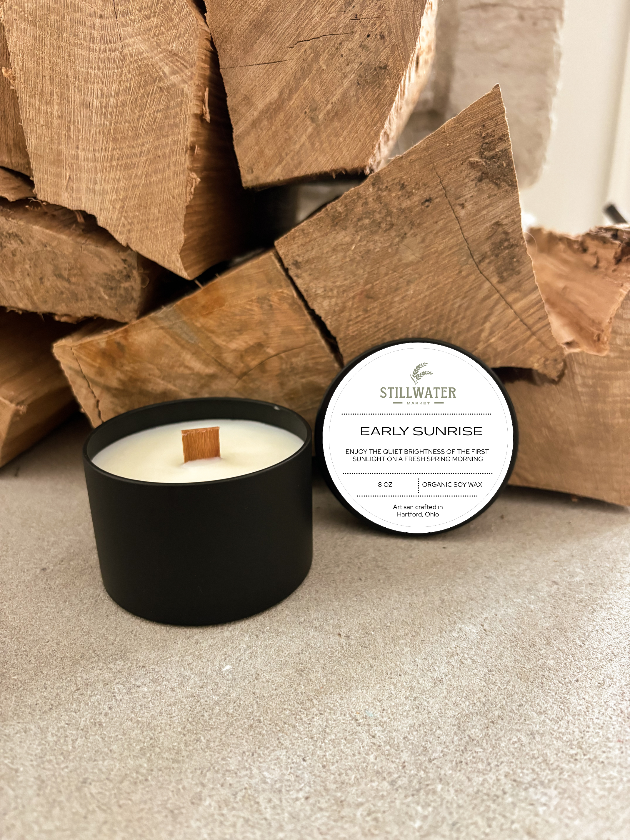 Early Sunrise Candle
