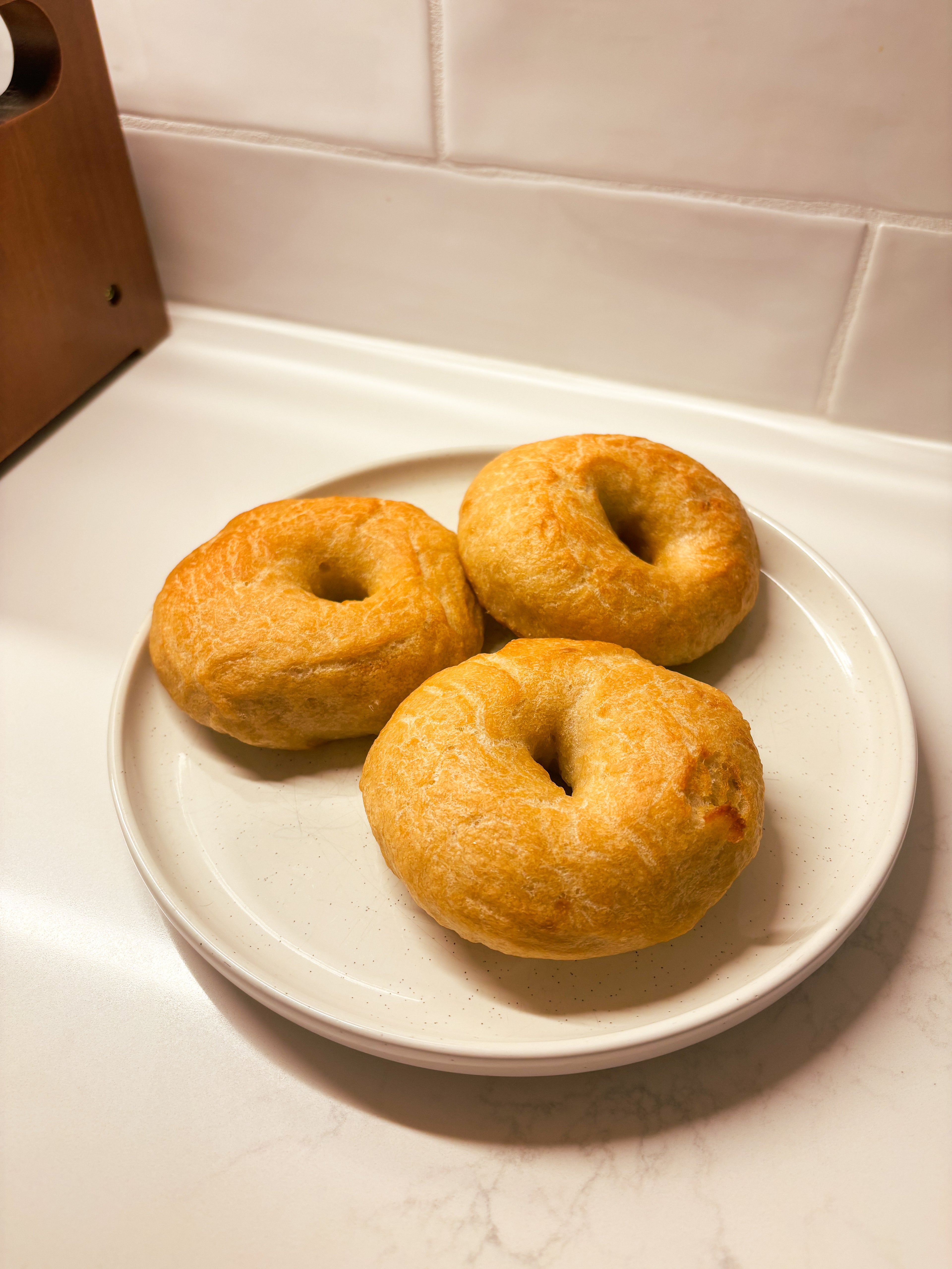 Sourdough Plain Bagels