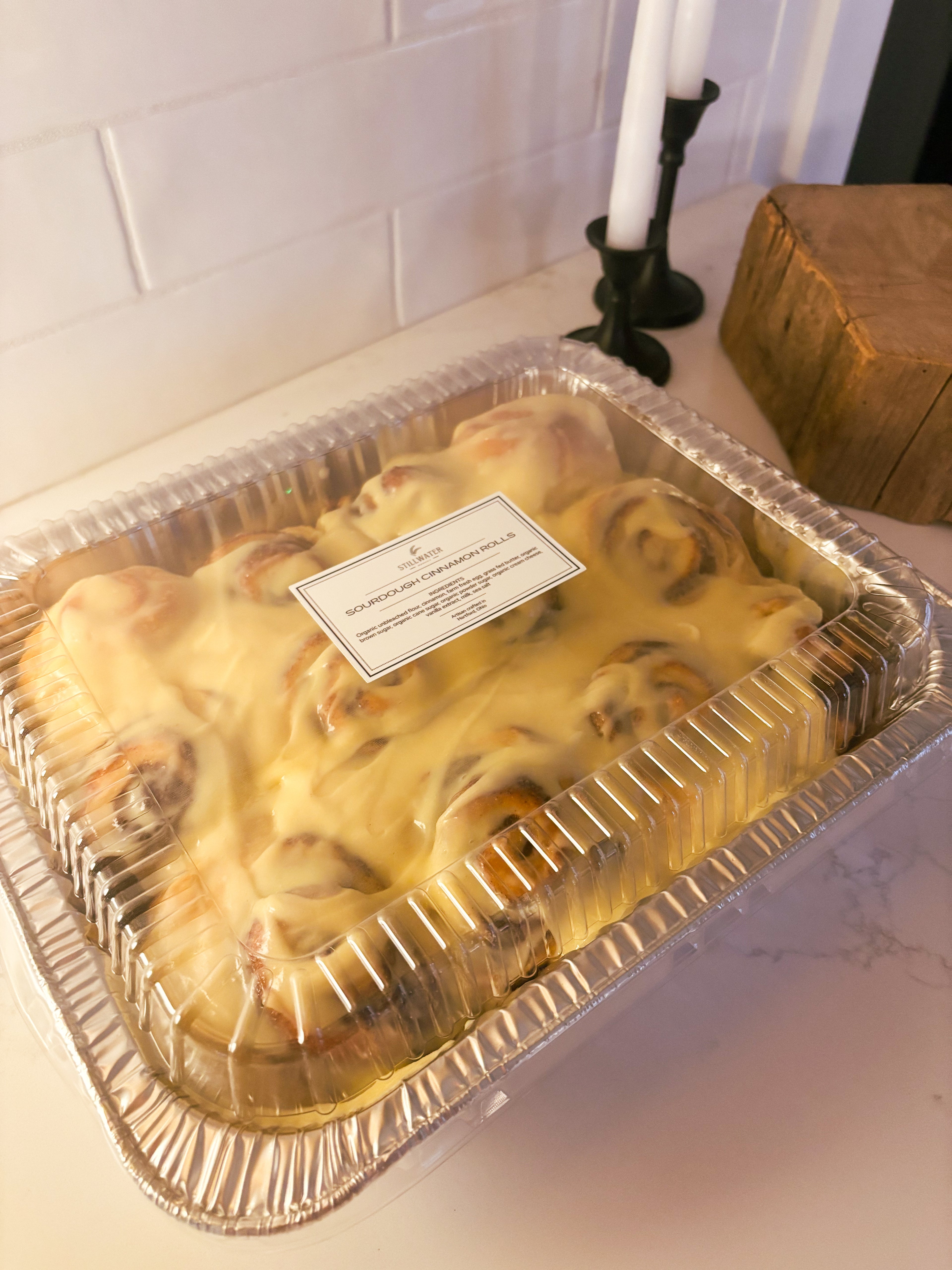 Sourdough Cinnamon Rolls